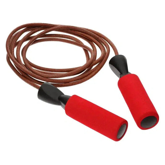 HS Fitness Leather Jump Rope 3m