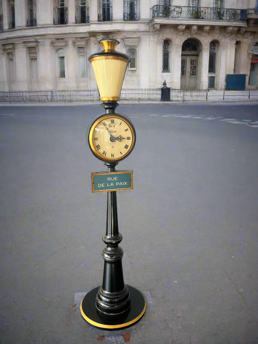 LeCoultre Rue De La Paix Clock