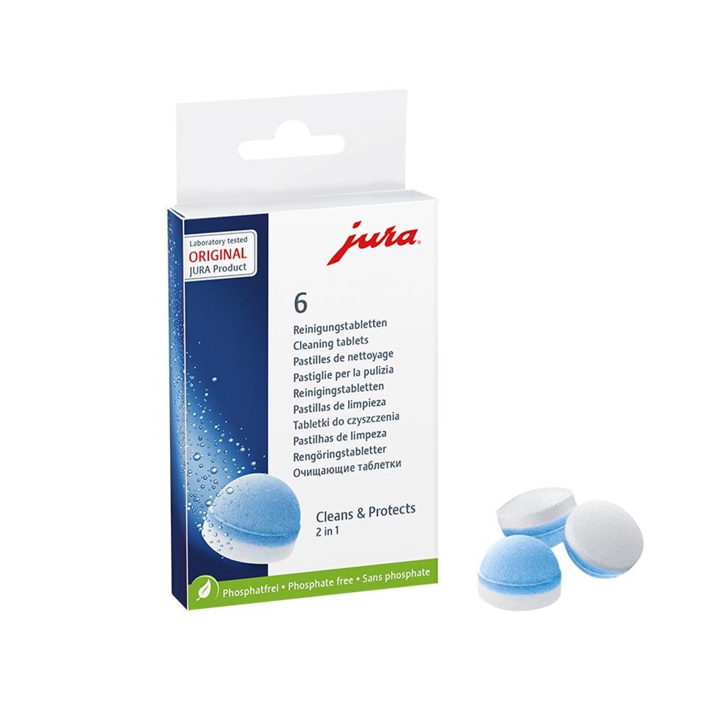 Jura 2-Phase-Cleaning Tablets - Pack of 6
