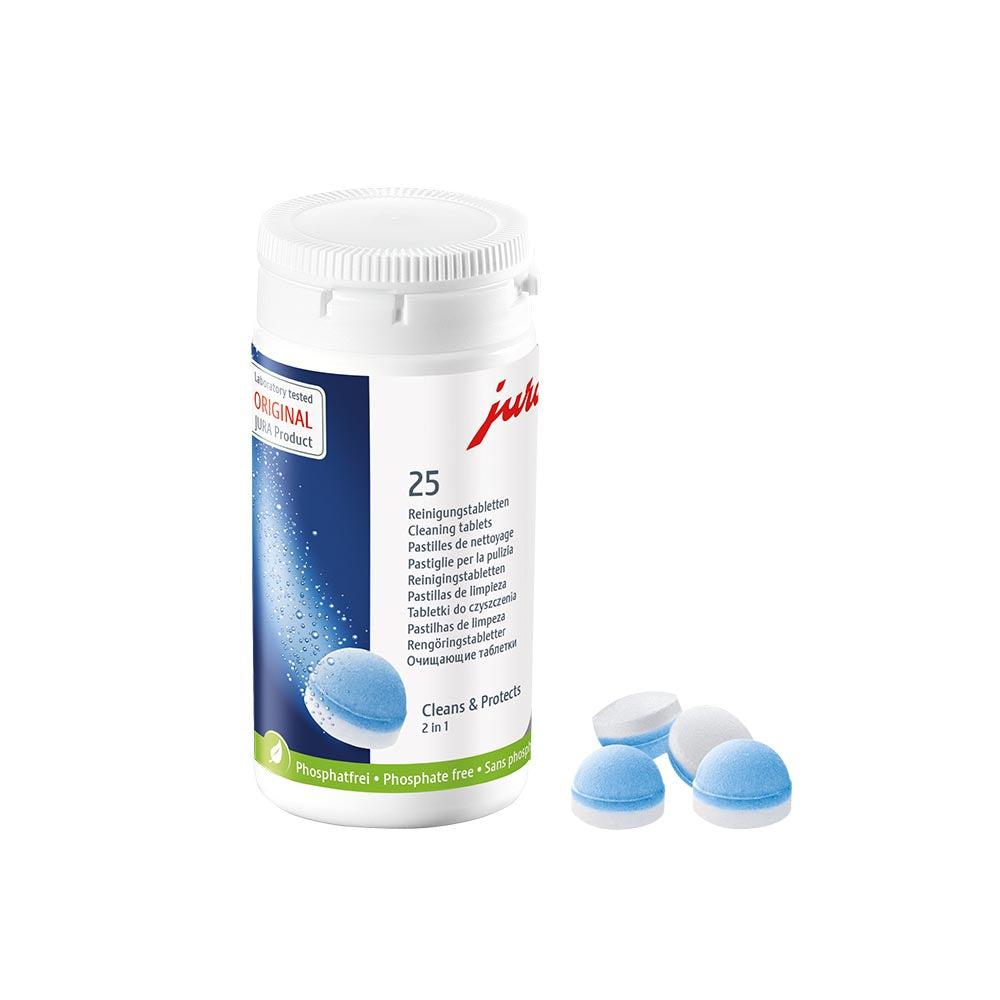 Jura 2-Phase-Cleaning Tablets - Tub of 25