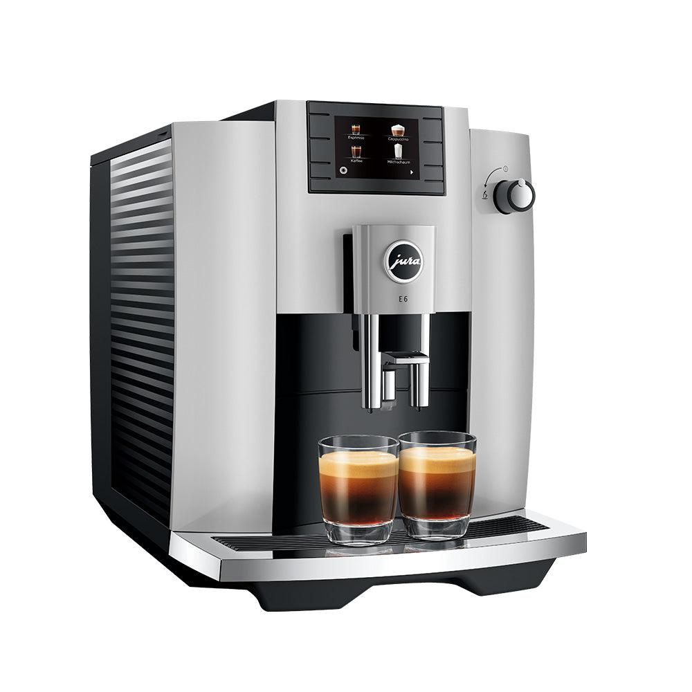Jura E6 Coffee Machine - Platinum