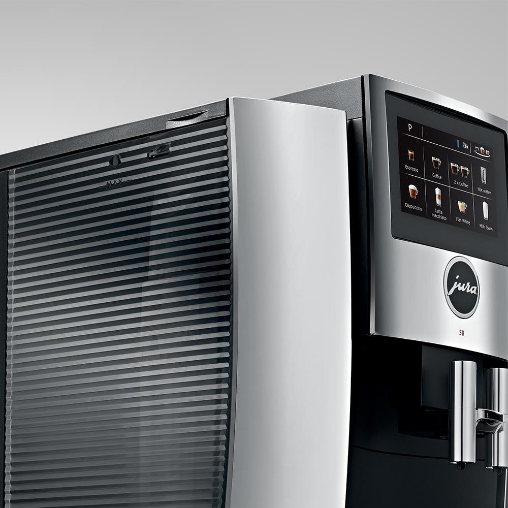 Jura S8 Coffee Machine - Chrome