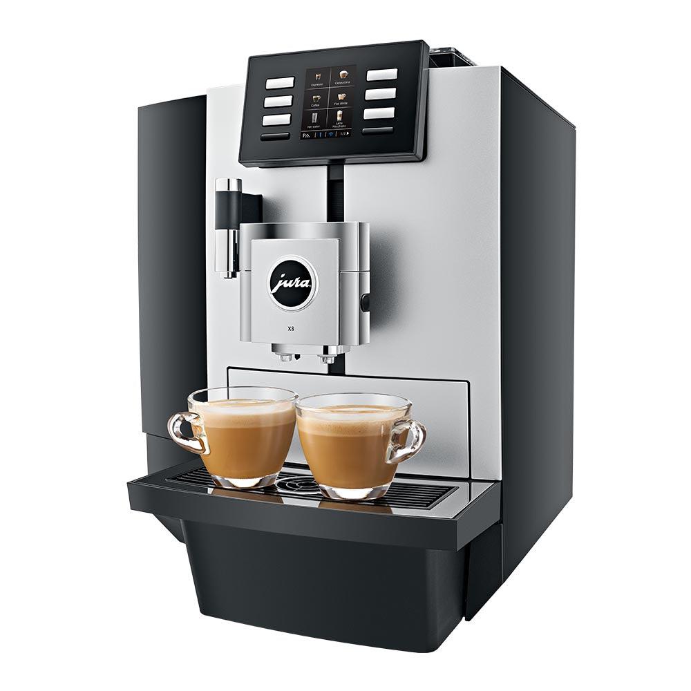 Jura X8 Professional Coffee Machine - Platinum