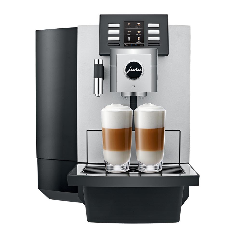 Jura X8 Professional Coffee Machine - Platinum