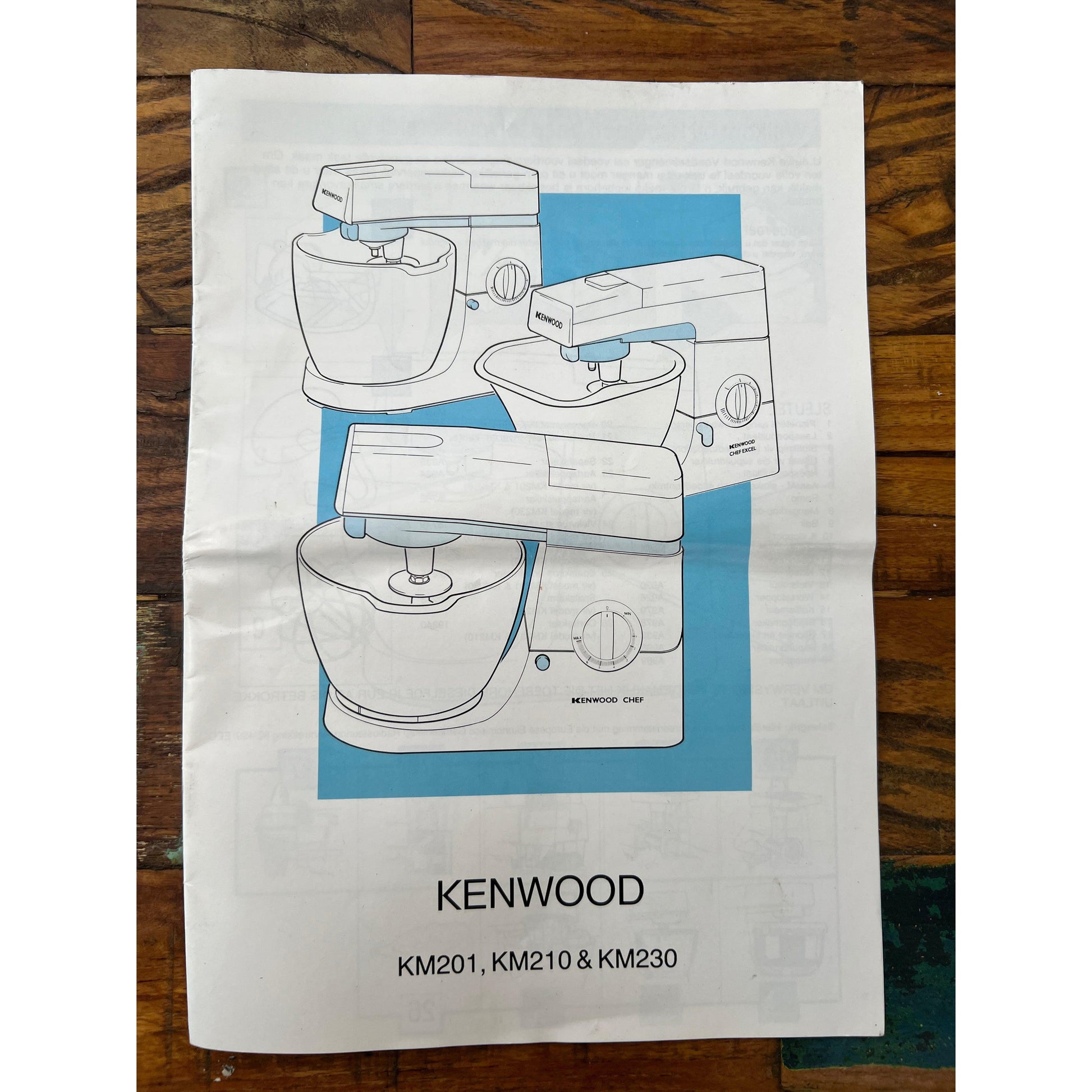 Kenwood Chef Excel & Mincer Attachment & Ice Cream Maker Attachment - Kerry - Preloved - 6 months Warranty