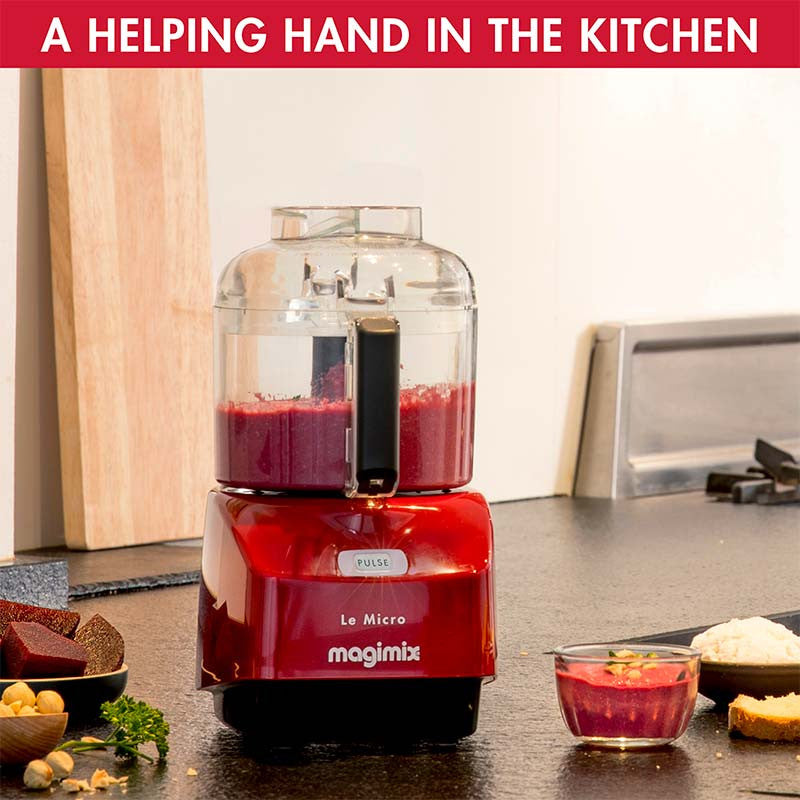 Magimix Le Micro Food Processor Red