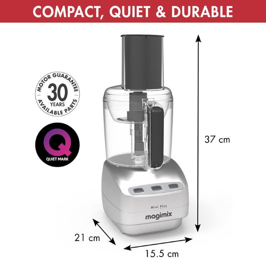 Magimix Le Micro Plus Food Processor - SATIN