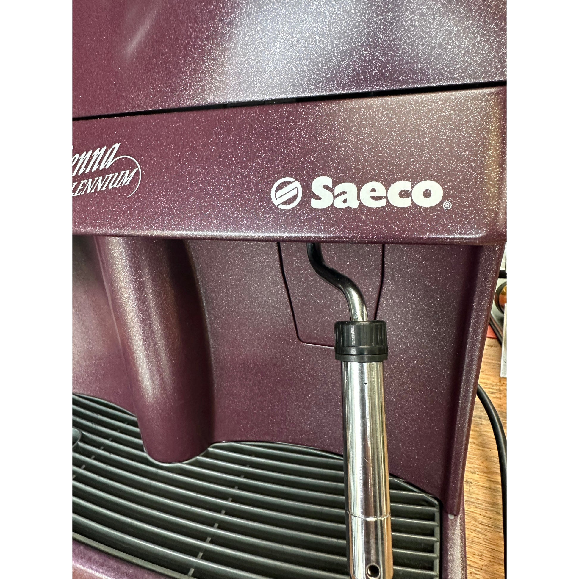 Saeco Vienna Bean to Cup Coffee Machine - Retro Purple - Preloved