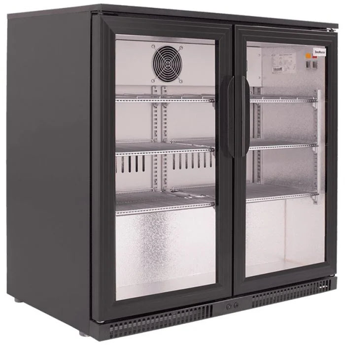 Snomaster - 200L Sub-Zero Under-Counter Beverage Cooler - Black