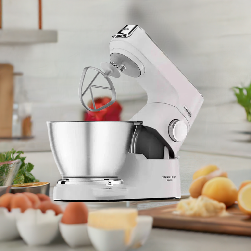 Kenwood Titanium Chef Baker Stand Mixer KVL65.001WH