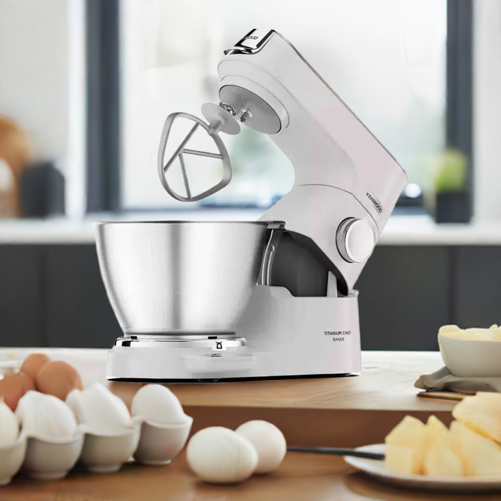 Kenwood Titanium Chef Baker Stand Mixer KVL65.001WH